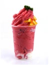 Strawberry smoothies Royalty Free Stock Photo