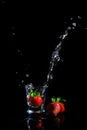 Strawberry splash