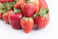 Strawberry Stack on white background