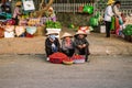 Strawberry street stalls