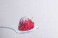 Strawberry with sugar