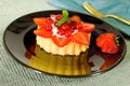 Strawberry tart Royalty Free Stock Photo