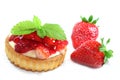 Strawberry tart Royalty Free Stock Photo