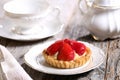 Strawberry tart Royalty Free Stock Photo