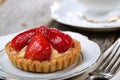 Strawberry tart Royalty Free Stock Photo