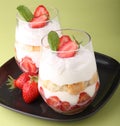 Strawberry tiramisu