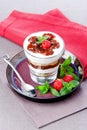 Strawberry tiramisu