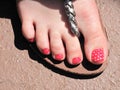 Strawberry toe