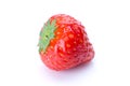 Strawberry on white