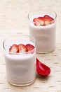 Strawberry yoghurt
