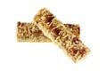 Strawberry & Yogurt Cereal Bars Royalty Free Stock Photo