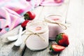 Strawberry yogurt