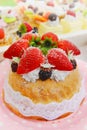 Strawberrycake Royalty Free Stock Photo