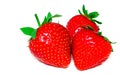 Strawberrys isolated on white background. Clipping Path