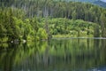 Strbske pleso area, Slovakia, seasonal natural scene Royalty Free Stock Photo