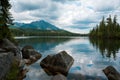 Strbske pleso lake Royalty Free Stock Photo