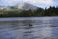 Strbske Pleso Mountain Tarn in High Tatras Mountains. Slovakia