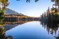 Strbske pleso Strbske lake in High Tatras national park, North Slovakia Royalty Free Stock Photo