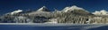 Strbske pleso, Vysoke Tatry, Slovakia Royalty Free Stock Photo