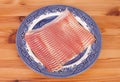 Streaky bacon Royalty Free Stock Photo