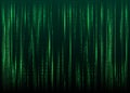 Stream of binary code on screen. Abstract vector background. Data and technology, decryption and encryption, computer Royalty Free Stock Photo