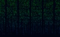Stream binary matrix code on screen. computer matrix numbers. The concept of coding, crypto exchange, hacking or mining Royalty Free Stock Photo