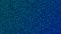 A stream of binary matrix code on the screen. numbers of the computer matrix. The concept of coding, hacker or mining of crypto- Royalty Free Stock Photo