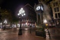 Stream Clock in Gastown, Vancouver, BC, Canada