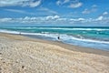 Atlantic Ocean Beach, Stuart, FL Royalty Free Stock Photo