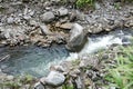 Stream in the Intag Valley Royalty Free Stock Photo