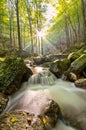 Stream in Jizera mountains, Czech Republic