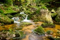 Stream in Jizera mountains, Czech Republic