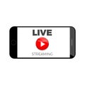 Stream live broadcast icon