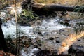 Stream moving down from Mirror Lake, Yosemite National Park, California Royalty Free Stock Photo