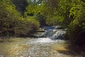 Stream Nahal Hashofet, Ramat Menashe Biosphere Reserve, Israel Royalty Free Stock Photo