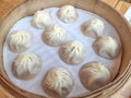 Stream Pork Dumpling Royalty Free Stock Photo