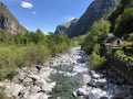 Stream Rovana or Fiume Rovana The Rovana Valley or Valle Rovana or Das Rovanatal