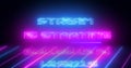 Stream starting soon motion graphic loop.