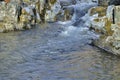 Stream and stones Royalty Free Stock Photo