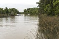 Stream in the Tigre Delta, a peaceful area of the Province of Buenos Aires, Argentina Royalty Free Stock Photo