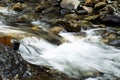 Stream Water Flowing Over Rocks Long Exposure Royalty Free Stock Photo