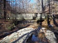 Stream in William B. Umstead State Park Royalty Free Stock Photo