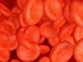 Streaming blood cells Royalty Free Stock Photo