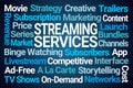 Streaming Services Word Cloud