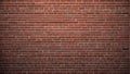 Seamless Red Brick Wall Texture for 3D Modeling. AI Generation Royalty Free Stock Photo