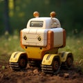 Streamlined Design Toy Robot For Agricultural Exploration