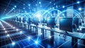 Streamlined Support A Visual Representation of Efficient Call Center Operations Enhanced by Advanced Systems Generative AI