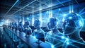 Streamlined Support A Visual Representation of Efficient Call Center Operations Enhanced by Advanced Systems Generative AI