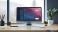 Streamlined User Interface Design, Modern Login Screen with Intuitive Navigation and Clean Aesthetics for Enhanced