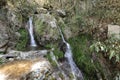 The streams in the mountains of southern Anhui flow swiftly Royalty Free Stock Photo